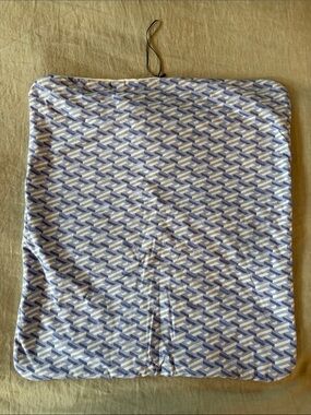 Versace Baby Blanket in Lavender and Cream